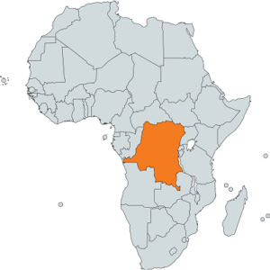 DR Congo Map